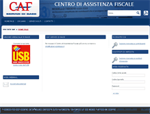 Tablet Screenshot of cafsdb.it